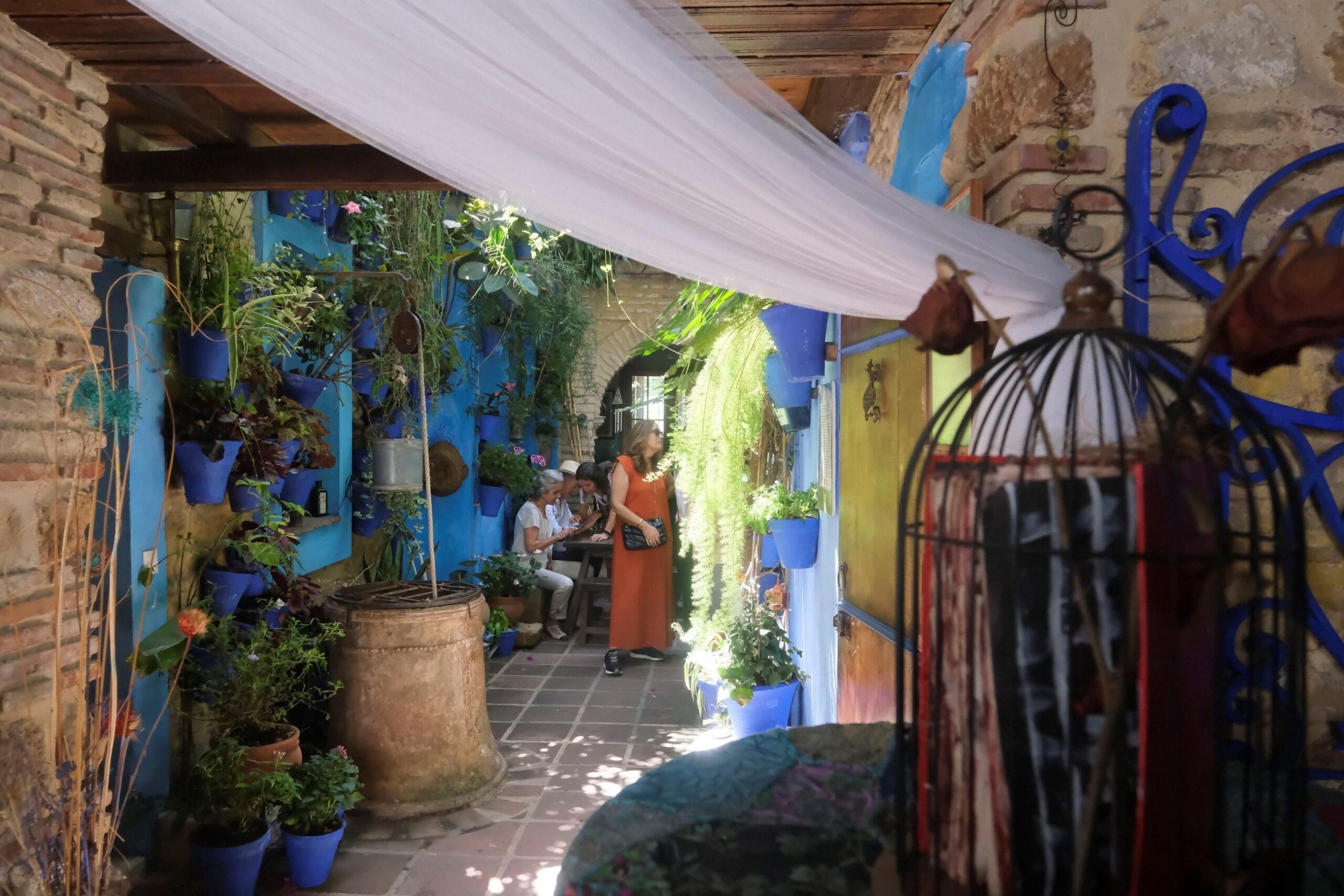 Patio de Frailes, 6, portada este año de la guía / Juan Ayala