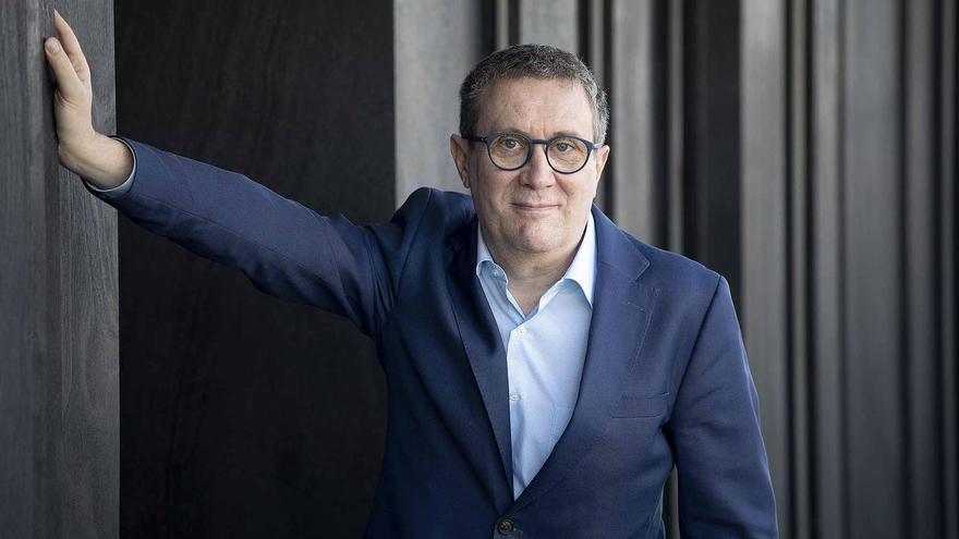 El escritor Luisgé Martín, autor de 'El odio', sobre el crimen de José Bretón. / FERRAN NADEU