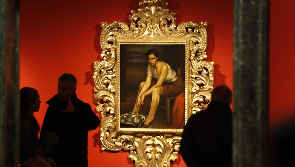 Cuadro de la Chiquita Piconera en el Museo Julio Romero de Torres / El Día