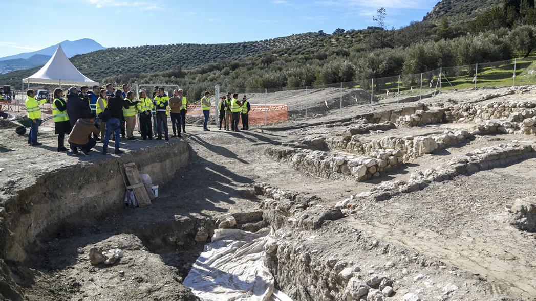 Restos arqueológicos encontrados en las obras de la variante de Las Angosturas