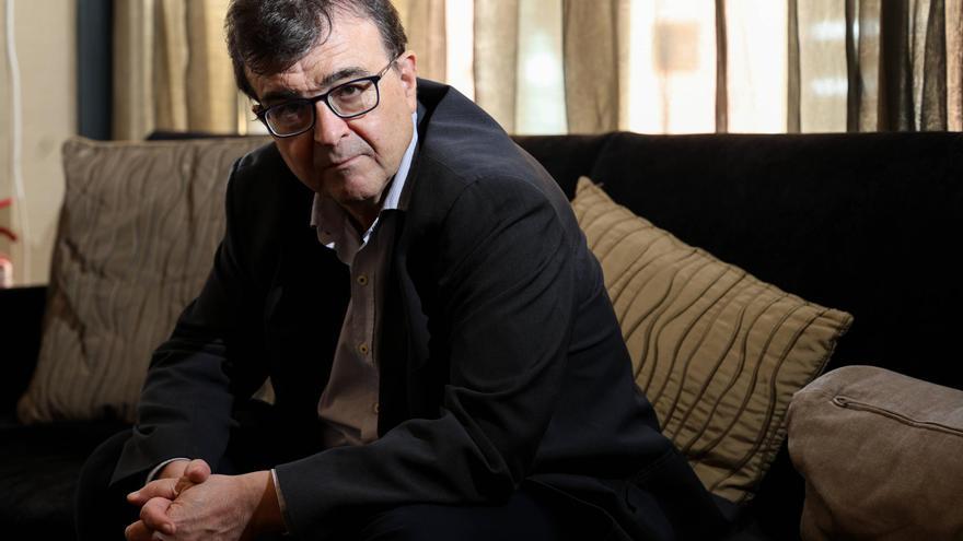 Javier Cercas presenta en València "El loco de Dios en el fin del mundo". / Fernando Bustamante