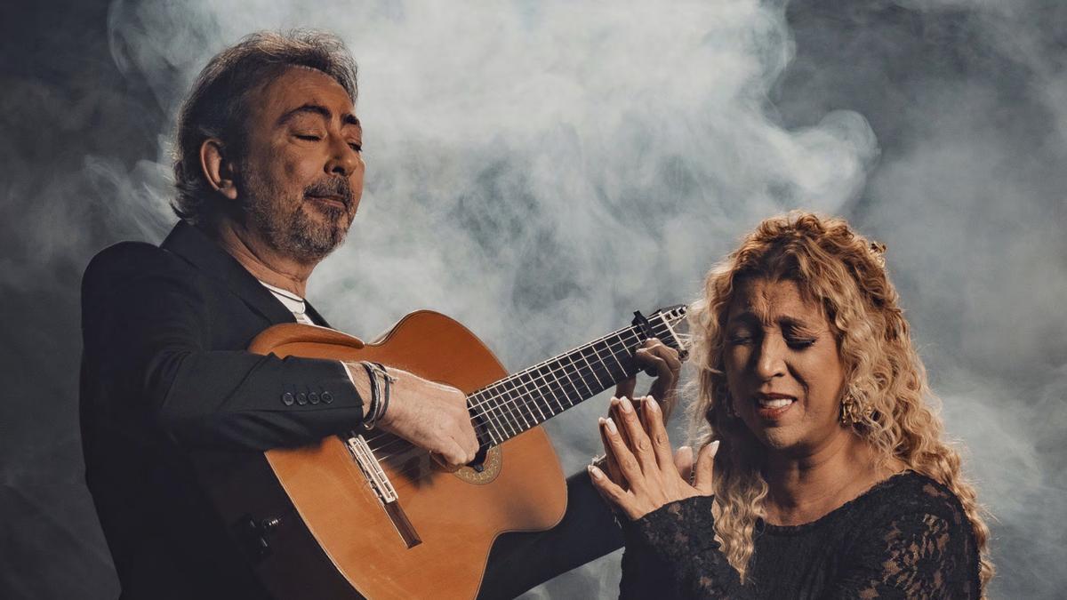 José Antonio Rodríguez y Esperanza Fernández, en 'Contraluz'. Esperanza Fernández y José Antonio Rodríguez.