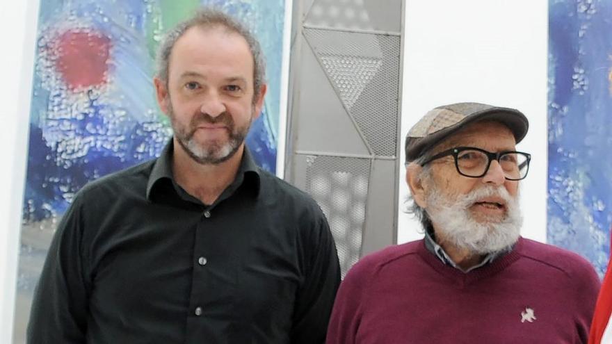Imagen de archivo donde se ven a Javier Flores y Francisco Ariza. / CÓRDOBA