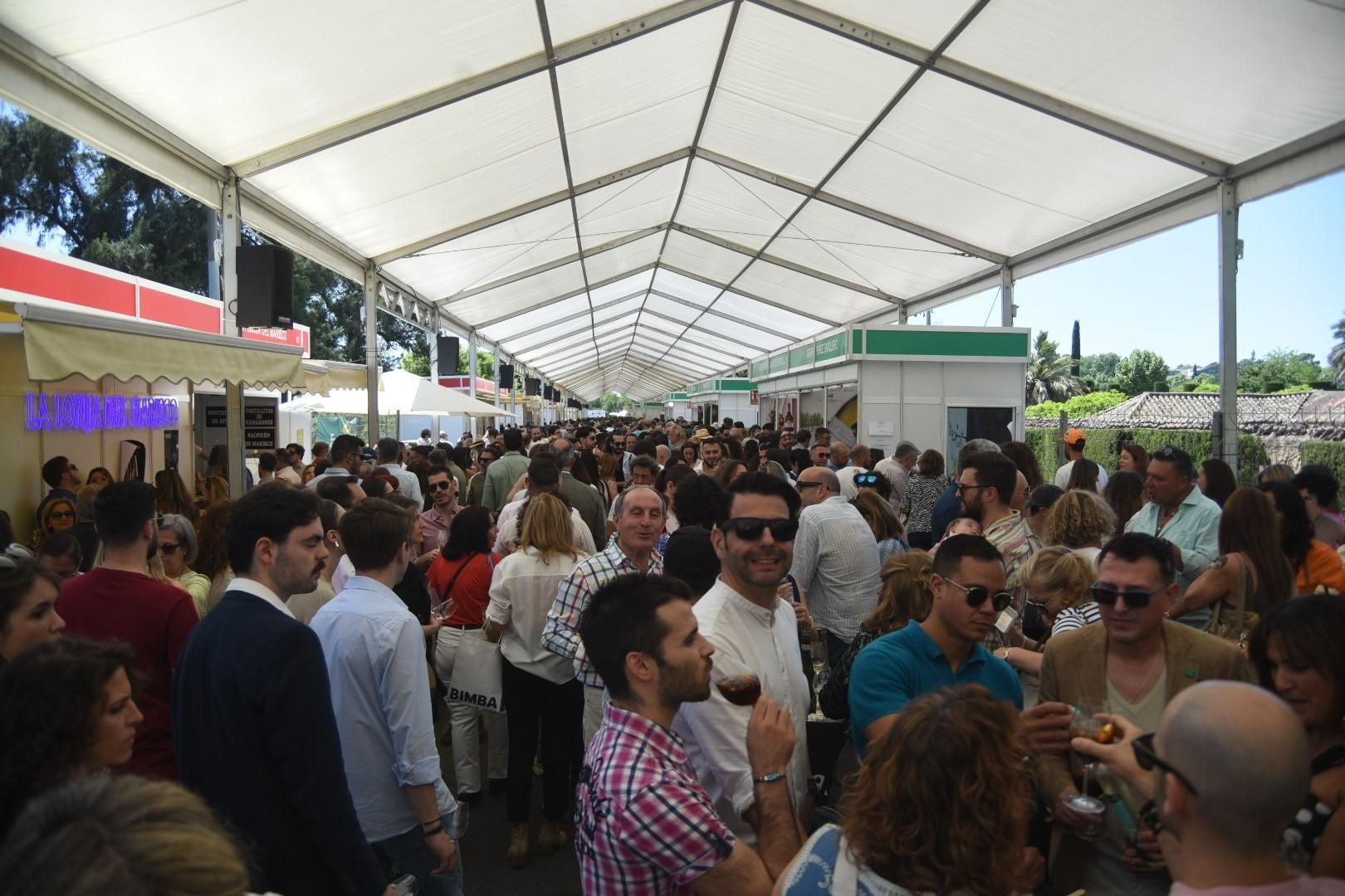Carpa de la Cata del Vino en su reciente edición. / Luis Navarro