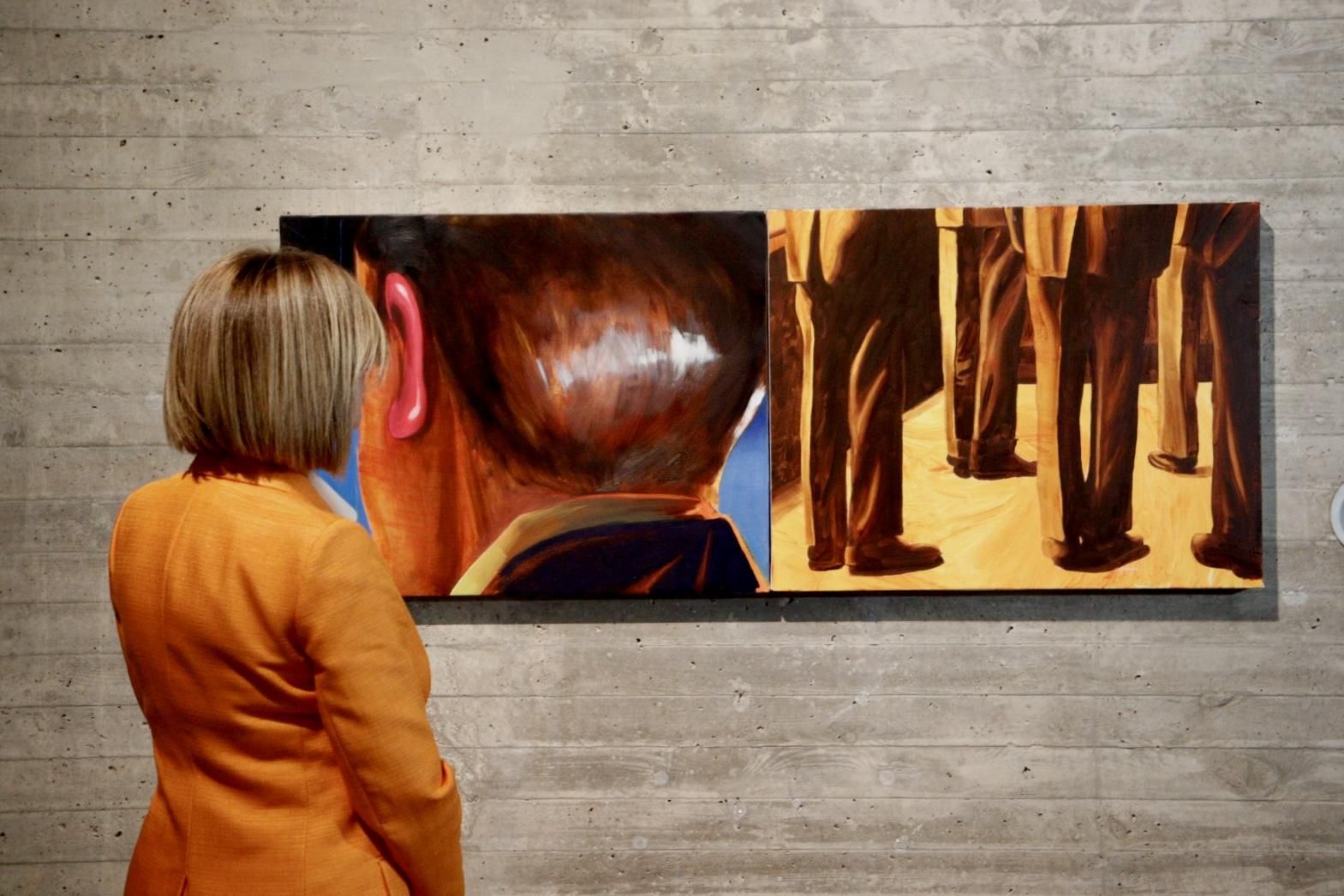 La exposición 'Me duelen los ojos de mirar sin verte' de Ana Segovia, en imágenes / Cristina del Moral