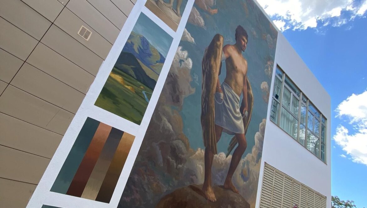 Mural del artista Theic / Art Baniana