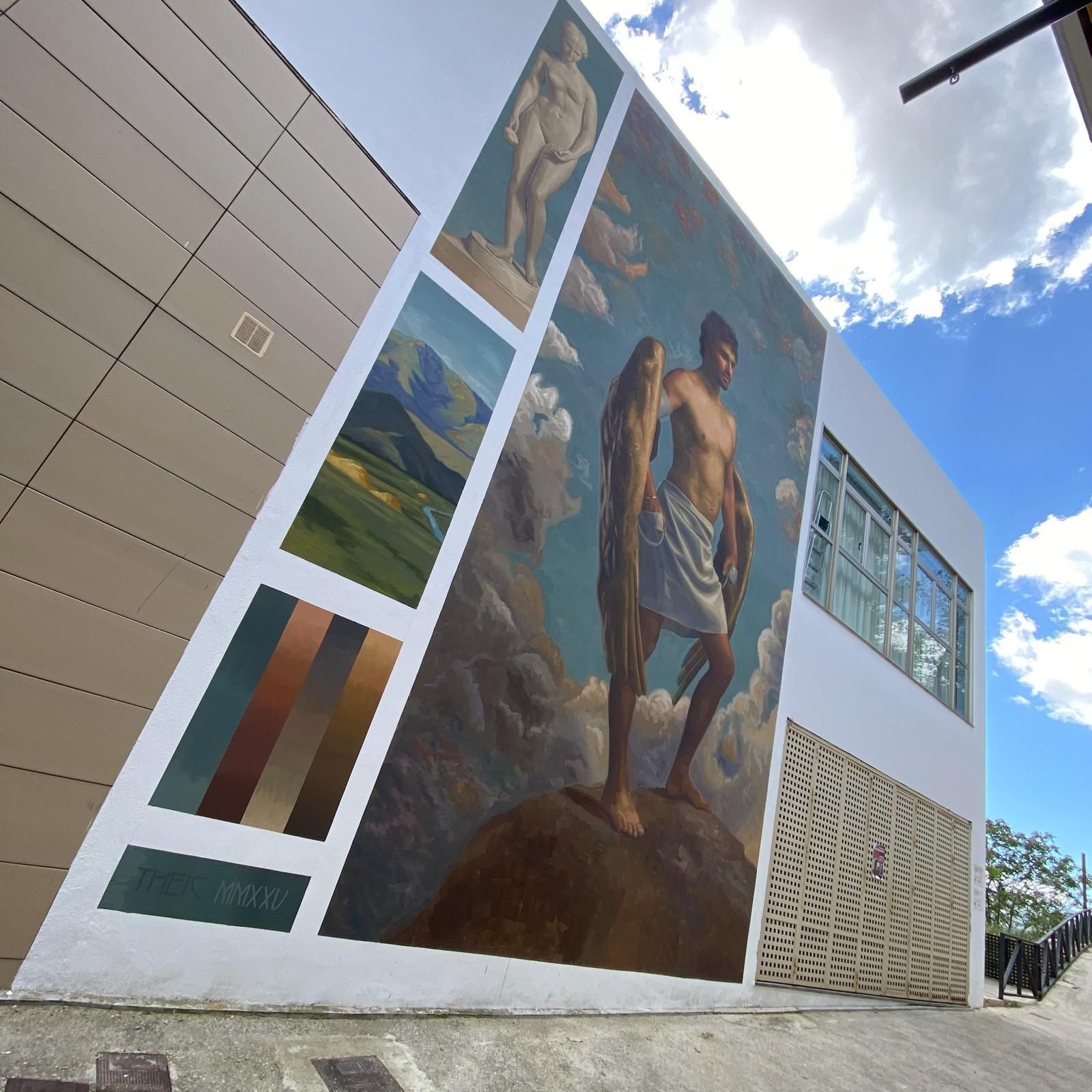 Mural del artista Theic / Art Baniana