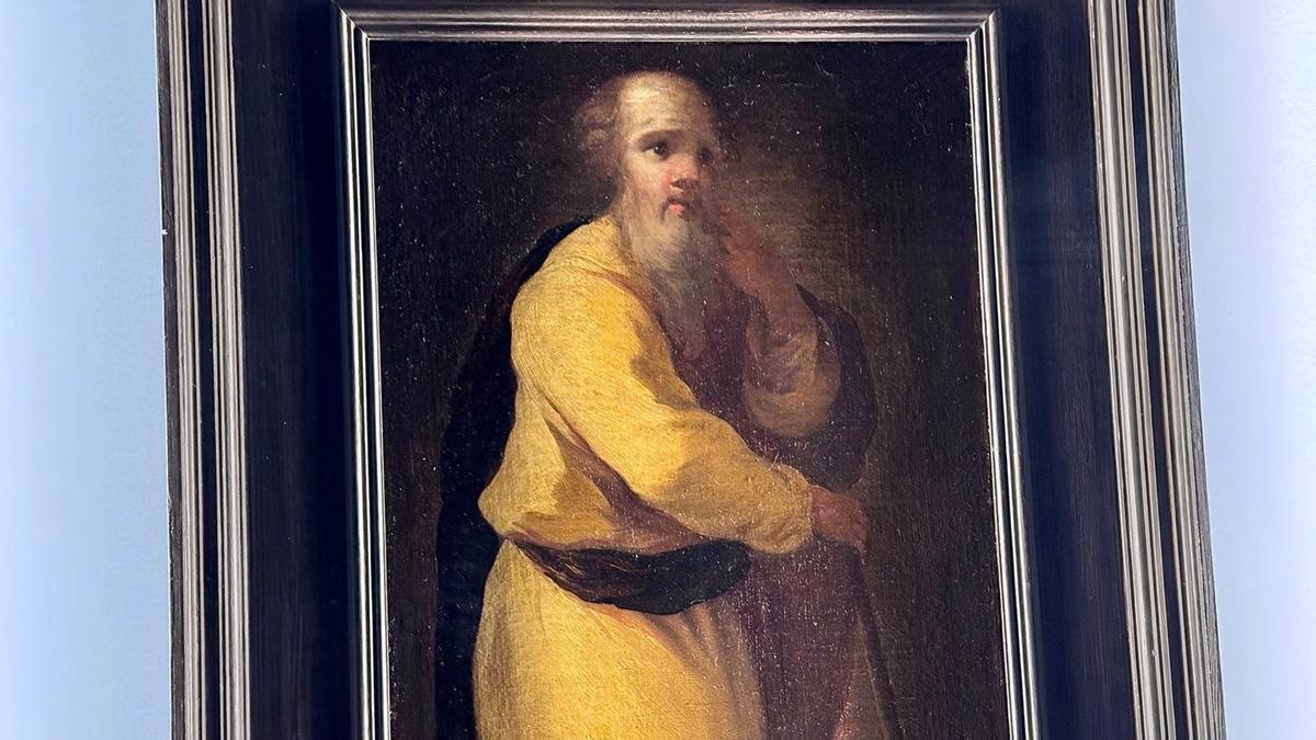 Obra inédita atribuida a Goya, procedente de la Colección Delgado y expuesta en Antequera.