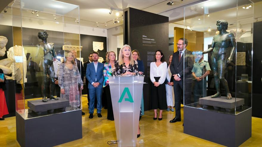 La organización Hispania Nostra reconoce al IAPH por la restauración de los efebos de Pedro Abad. / CÓRDOBA