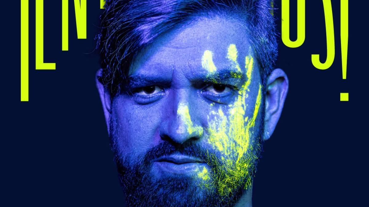 Manu Sánchez, en el cartel promocional del evento