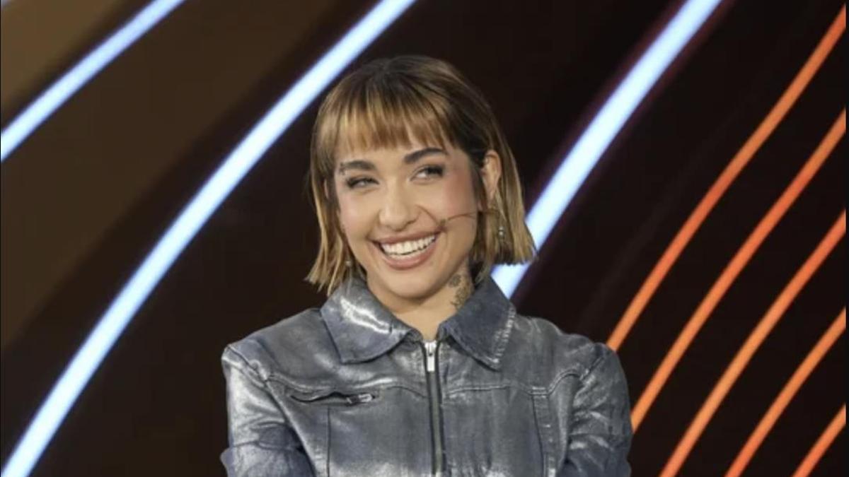 La cantante María Becerra.