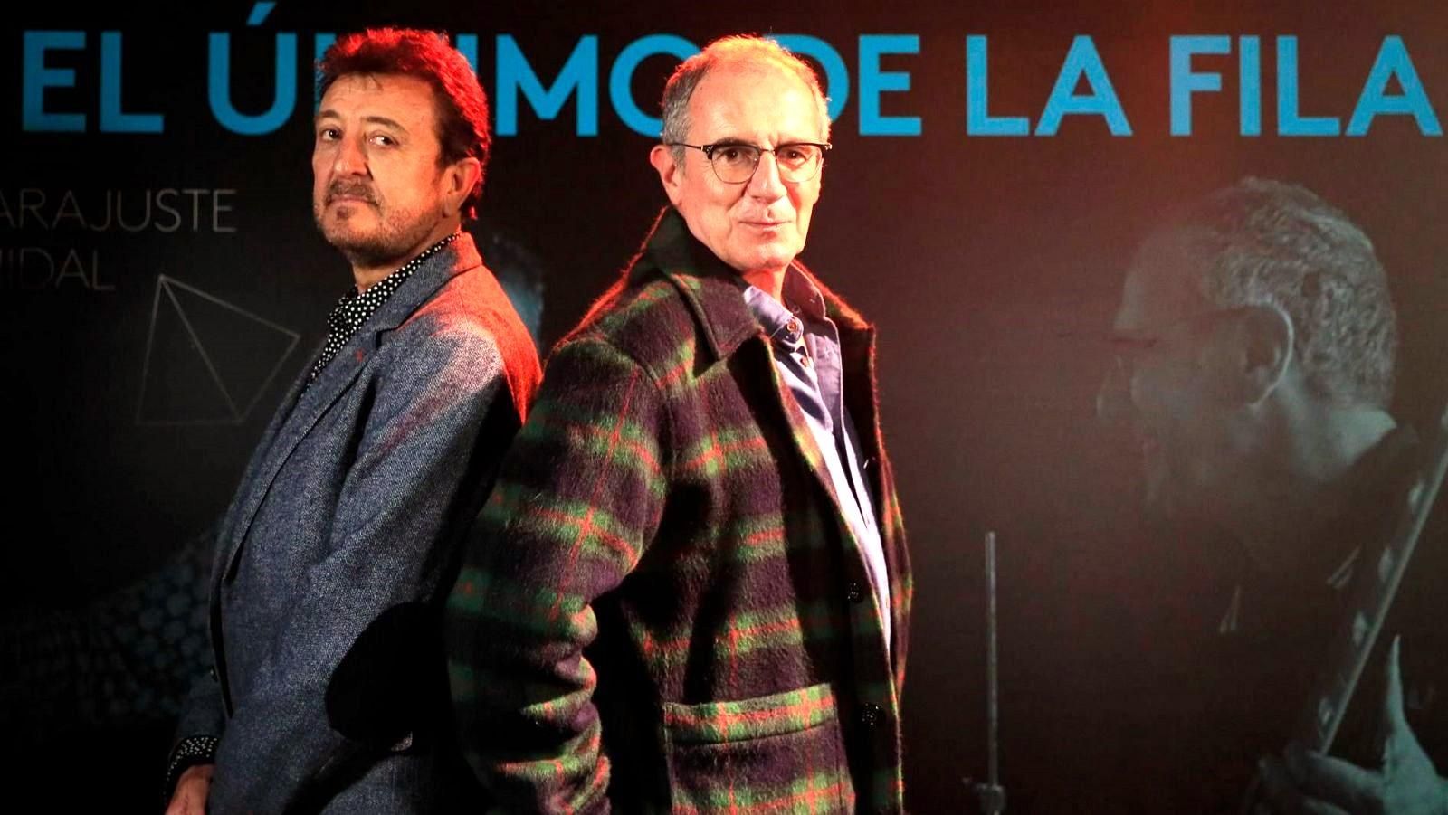 Manolo García y Quim Portet, integrantes del grupo El Último de la Fila. / D. S.