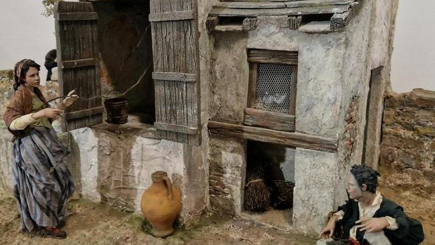 Exposición ‘Vida cotidiana’ de Asociación Belenistas en Badajoz. / La Crónica