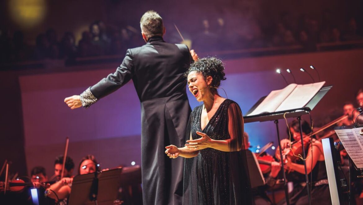 Imagen de archivo de un espectáculo de la orquesta