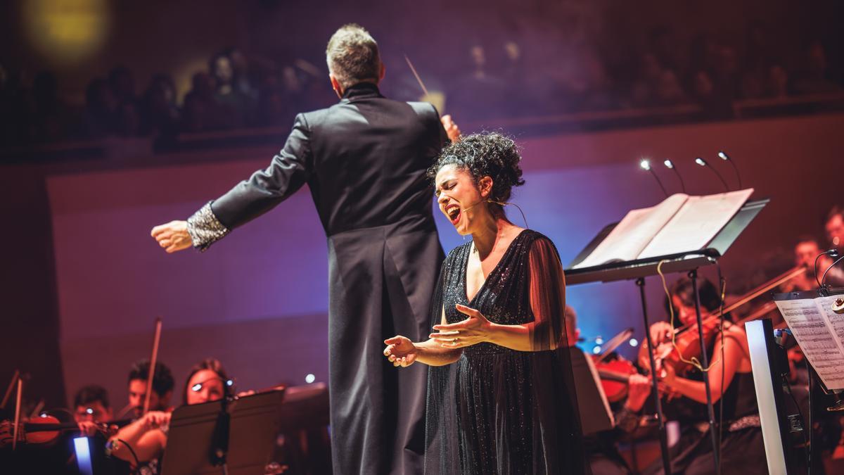 Imagen de archivo de un espectáculo de la orquesta