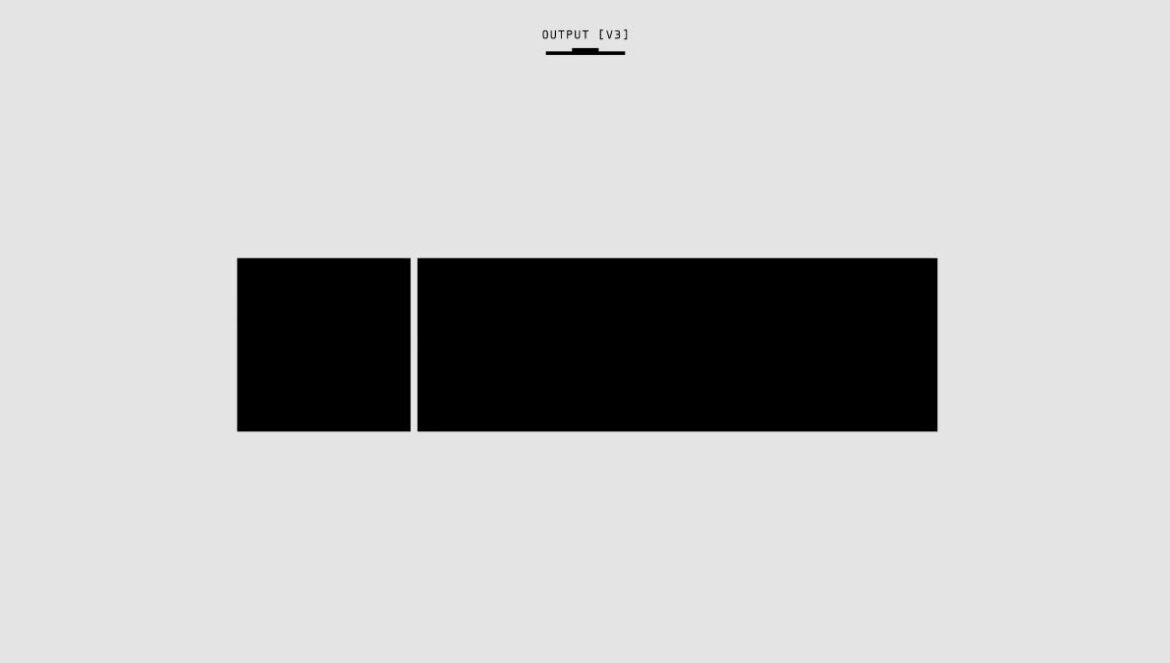 a black and white photo of a rectangular object