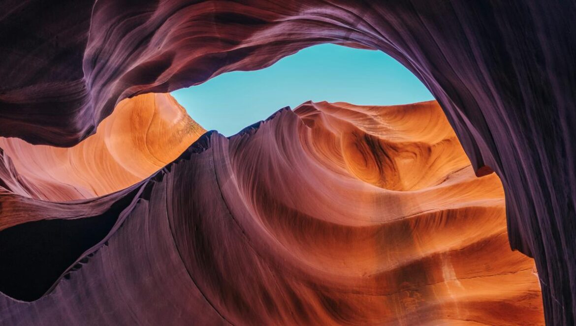scenery of mountain canyon