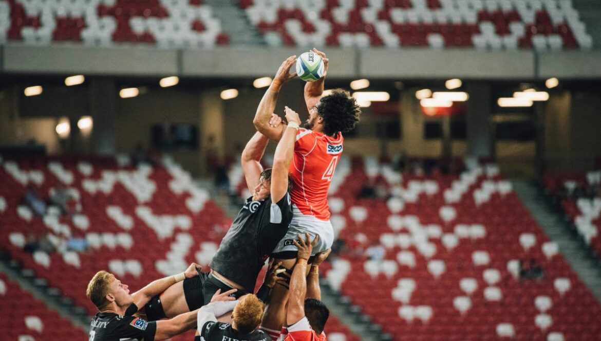 athletes playing