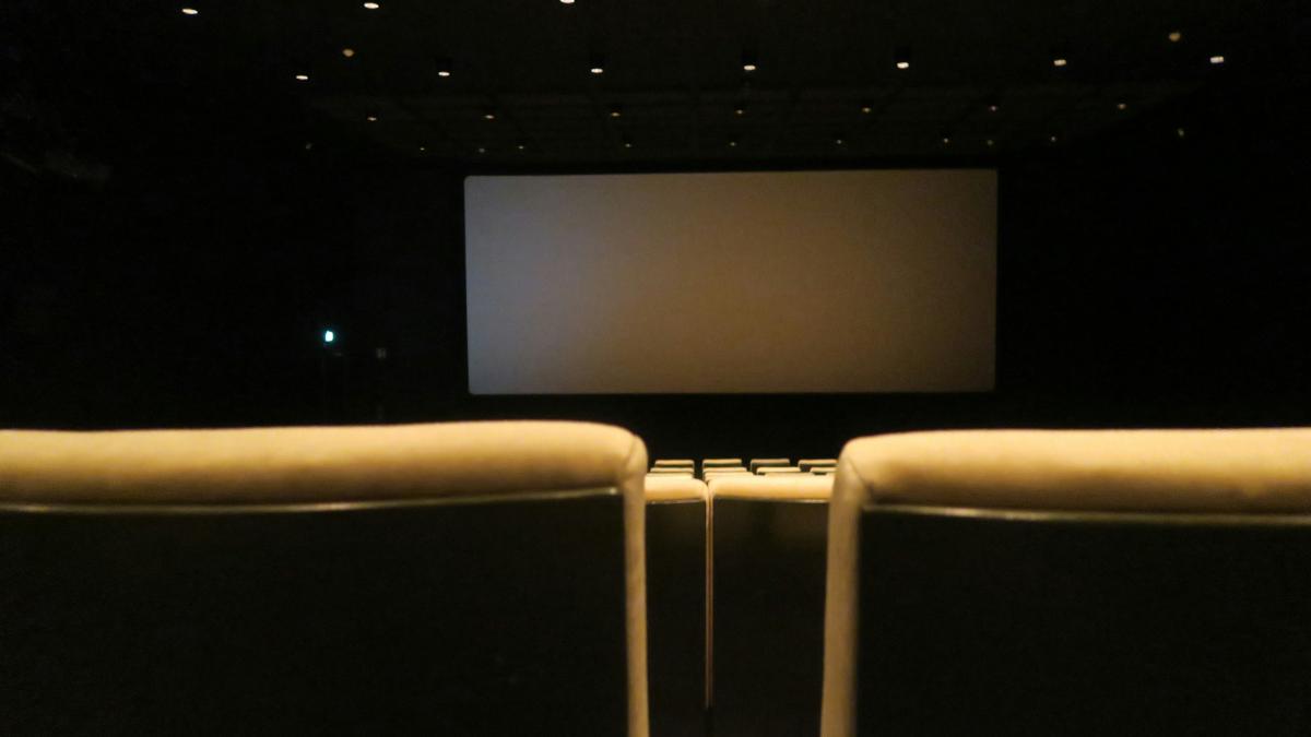 photo of empty seats of theater
