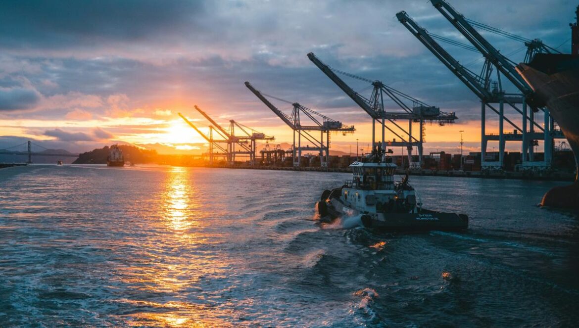 oil rigs on body of water
