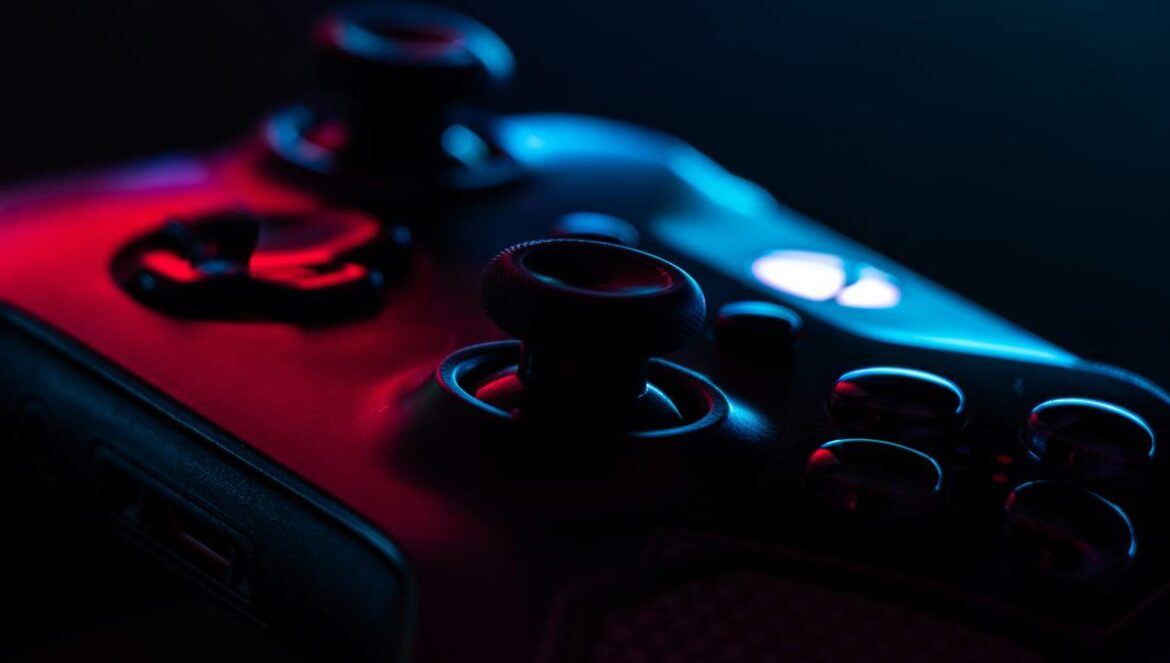 black controller