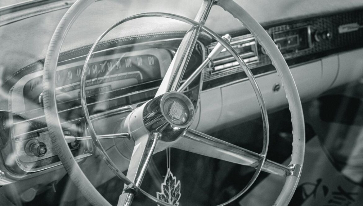classic car interior