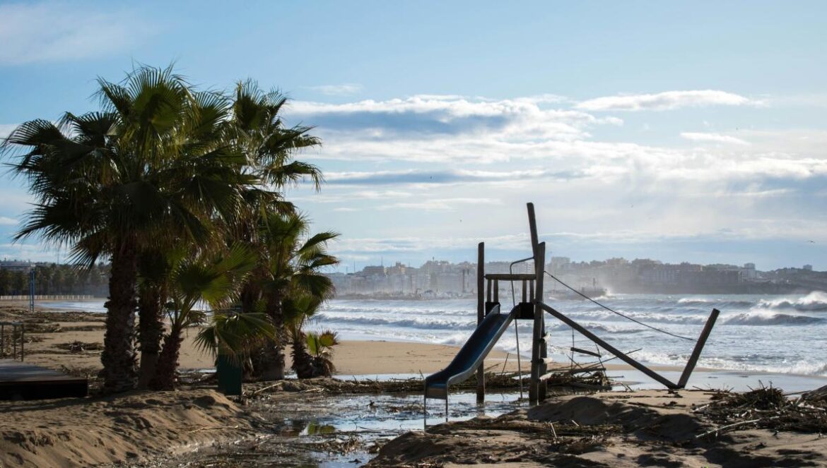 brown wooden ladder on beach shore during daytime