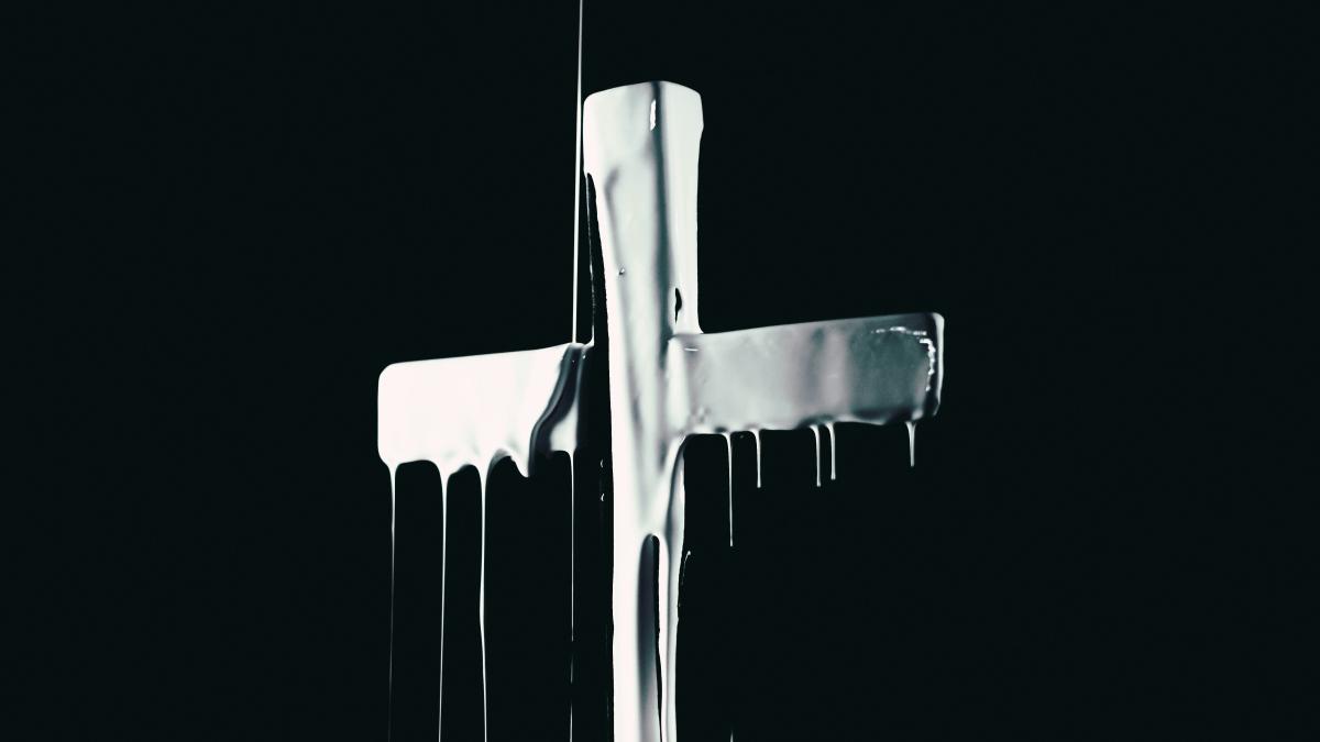 black and white abstract illustration