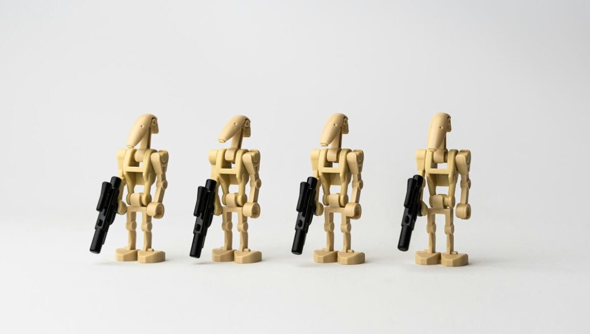 brown wooden human skeleton figurine