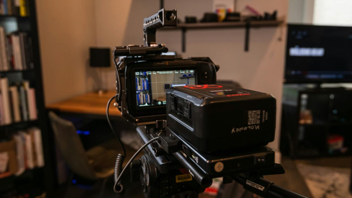 black and gray electronic device