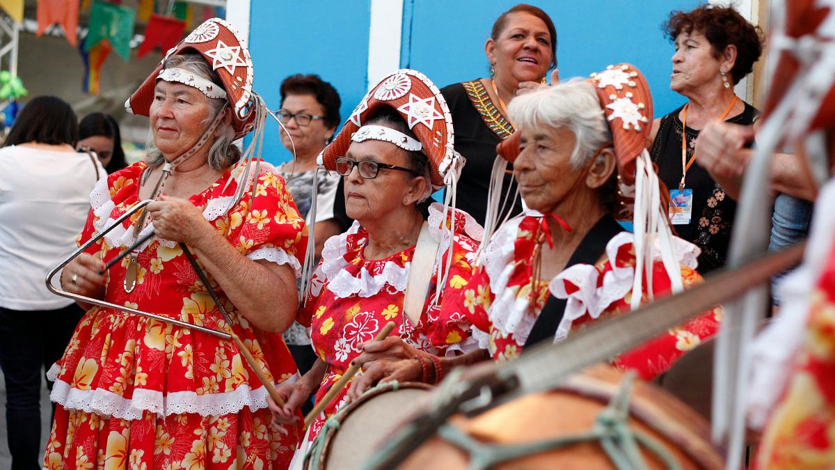 a group of people in clothing