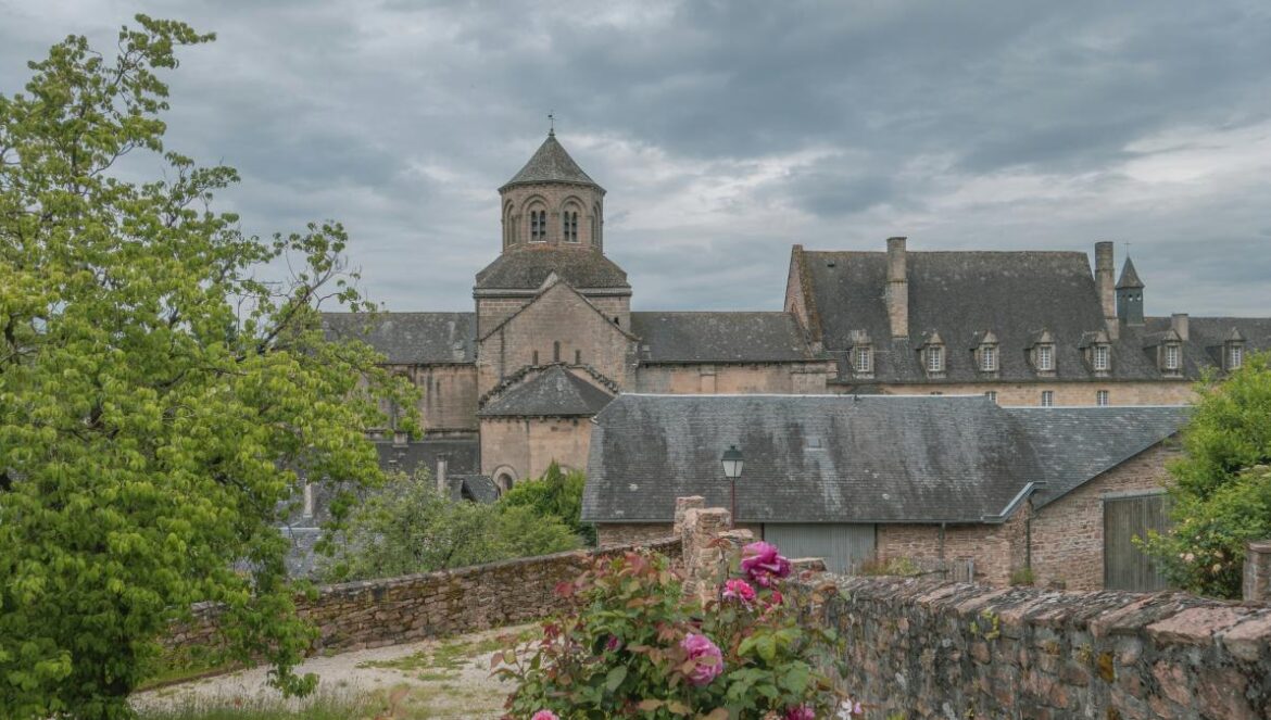 a large building with a clock tower on top of it