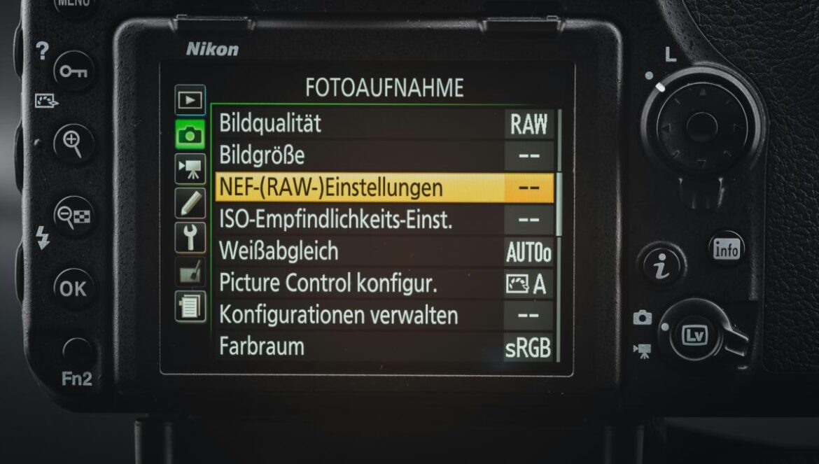 a close up of a camera's display screen