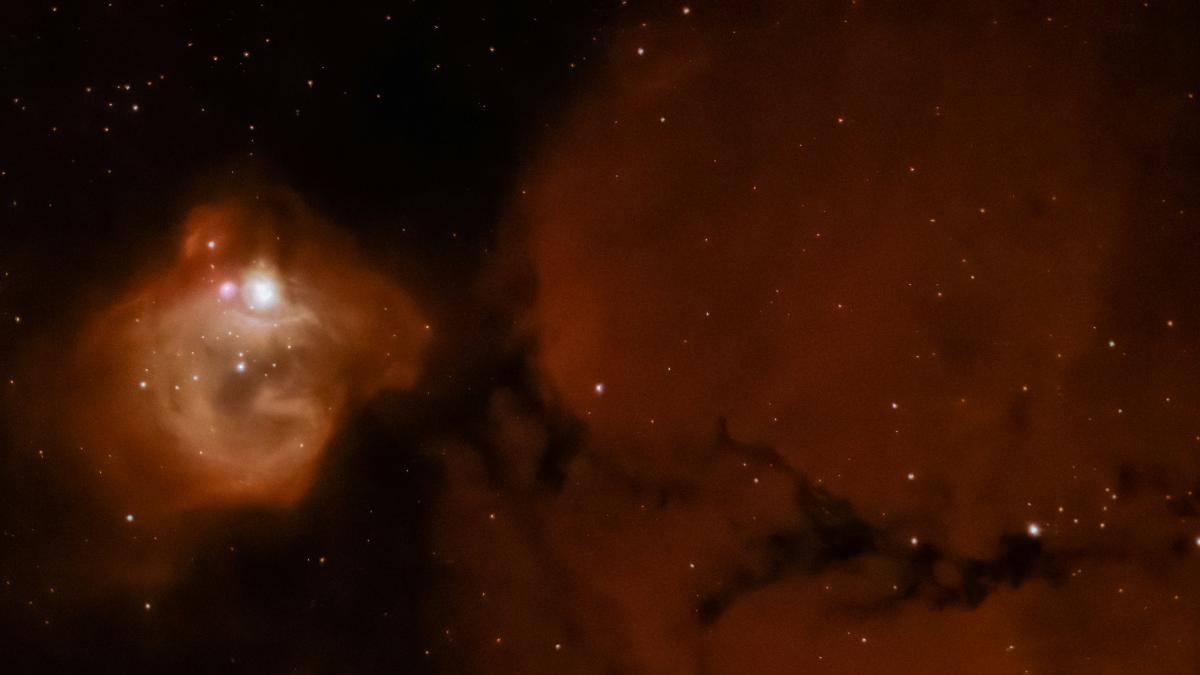 a close up of a star in the sky