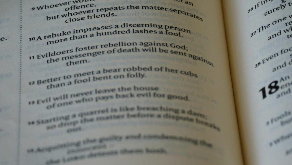 a book open to a page with text on it