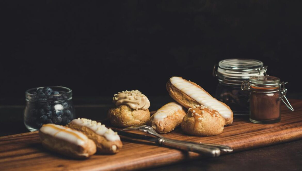 breads on brown wooden table