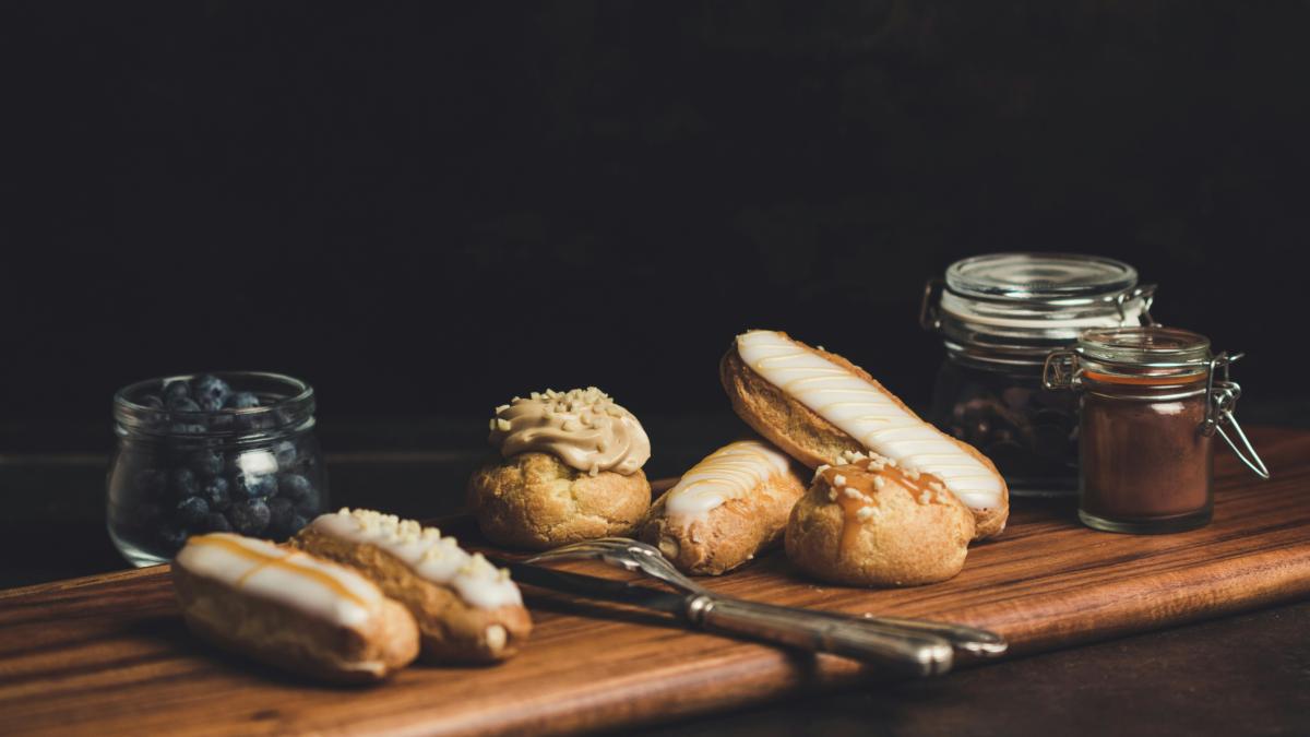 breads on brown wooden table