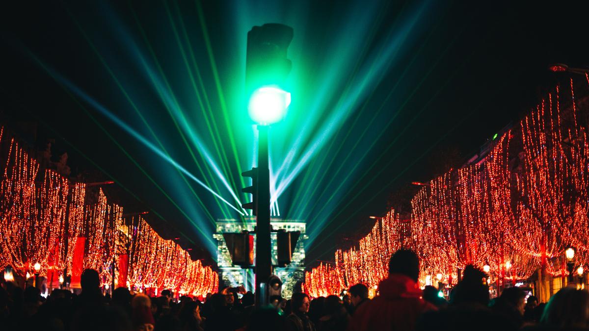 people gathering on concert during night time