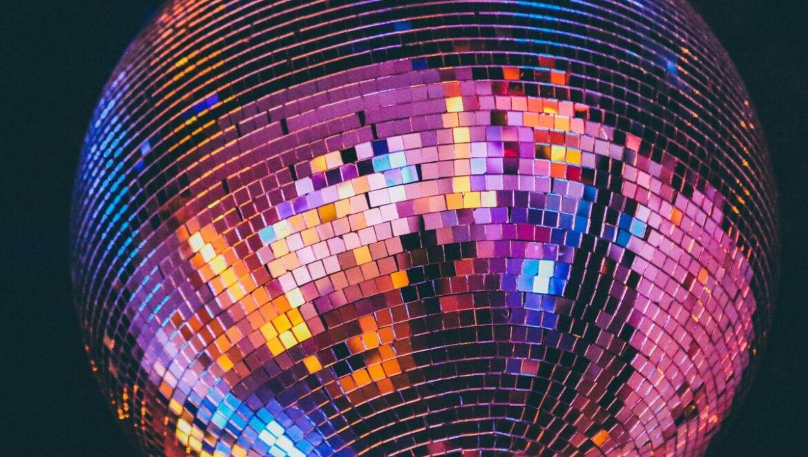 gray mirror ball close-up photography