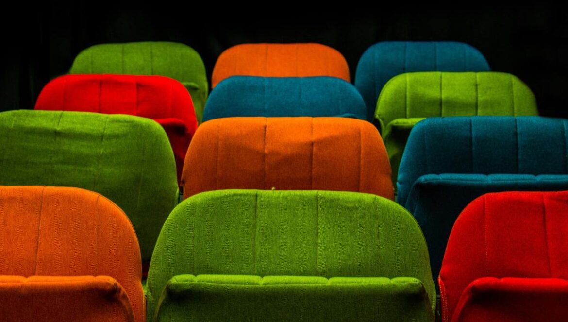 assorted-color fabric chairs