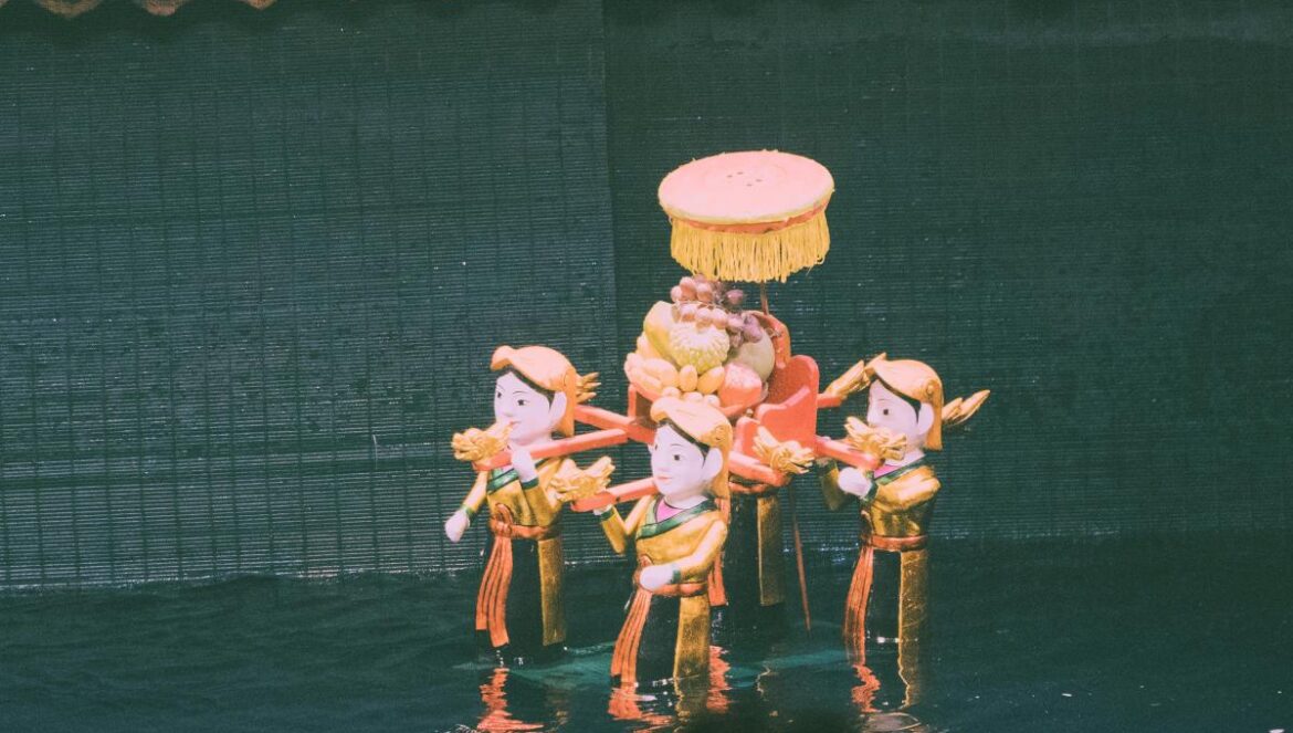 a group of people in clothing on a stage