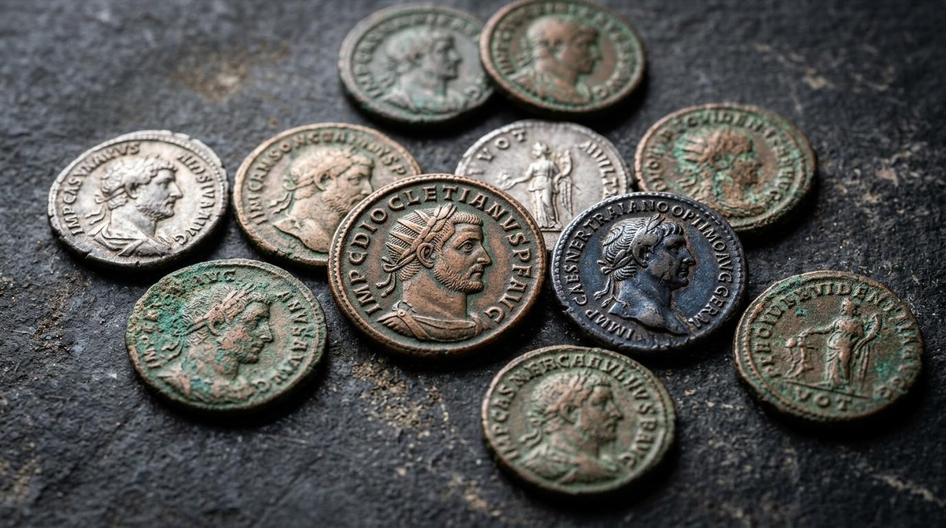 Monnaies romaines : l’analyse qui révèle l’économie antique