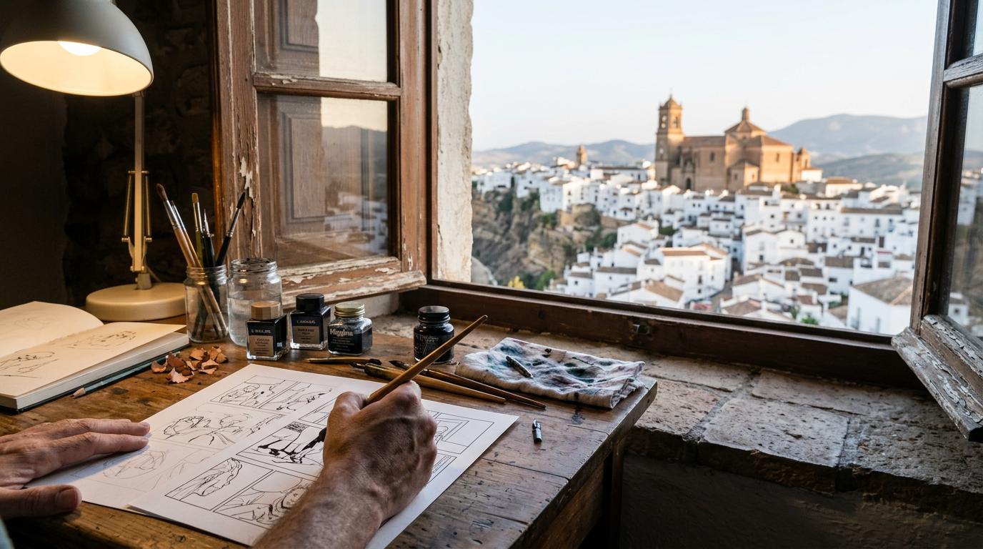 Badajoz en Flamenco ? Jaleos endiablés ! BD à Cabra : le concours Donaz réveille la Subbétique