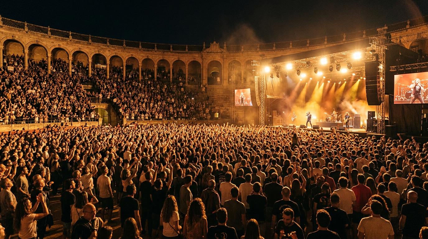 Concerts à Cordoue : un week-end entre rock et mémoire